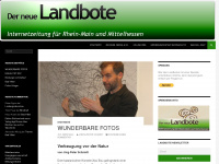 landbote.info Webseite Vorschau