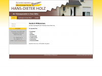 schreinerei-holz.de Webseite Vorschau