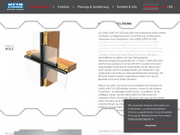 uniglas-facade.de Webseite Vorschau