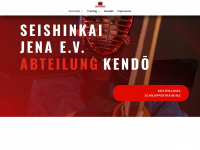 kendo-jena.de Webseite Vorschau