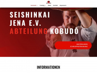 kobudo-jena.de Webseite Vorschau
