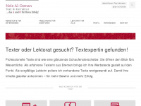 text-und-korrektur.de Webseite Vorschau