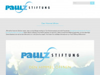 paulz-stiftung.de Webseite Vorschau