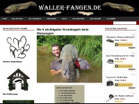 waller-fangen.de Webseite Vorschau