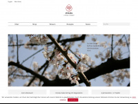 shizuku.ch Webseite Vorschau