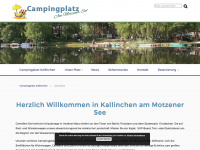 camping-kallinchen.de Webseite Vorschau