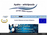 hydro-whirlpools.de Webseite Vorschau
