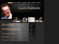 jacekrabinski.de Webseite Vorschau
