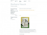 barbarahauck.wordpress.com Webseite Vorschau