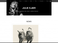 juliekjaer.com Webseite Vorschau