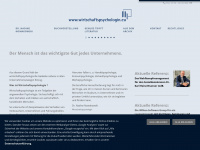 wirtschaftspsychologin.eu Webseite Vorschau