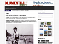 blumenthal-magazin.de Webseite Vorschau