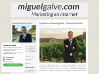 miguelgalve.com Webseite Vorschau