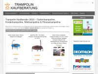 trampolin-im-test.de Webseite Vorschau