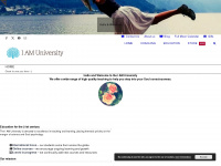 iamuniversity.org Webseite Vorschau