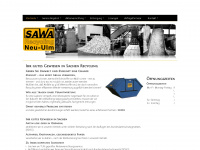 sawa-recycling.de Webseite Vorschau