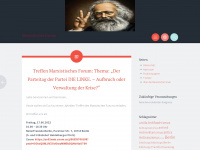 marxistischesforum.com Webseite Vorschau