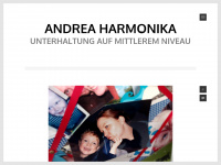 andrea-harmonika.de Webseite Vorschau