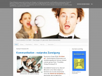 kommunikation-mit-gmv.blogspot.com Webseite Vorschau