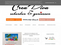 crea-diva.ch Webseite Vorschau