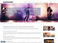 livemusik-roadrunner.de Webseite Vorschau