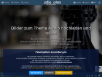 audiofotos.eu Webseite Vorschau