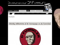 dfummler.ch Webseite Vorschau
