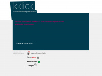 kklick.ch Webseite Vorschau