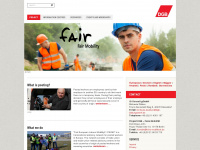 fair-labour-mobility.eu Webseite Vorschau