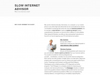 slowinternet.com Webseite Vorschau