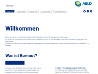 no-burnout.de Webseite Vorschau