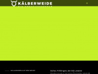 kaelberweide.com Webseite Vorschau