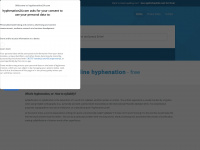 hyphenation24.com Webseite Vorschau