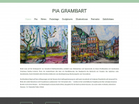 pia-grambart.com Webseite Vorschau