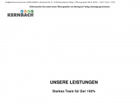 kernbach-service.de Webseite Vorschau