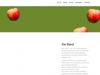 ciderlandjazzband.ch Webseite Vorschau