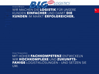 blg-logistics.com Webseite Vorschau