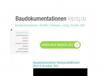 baudokumentationen-leipzig.de Webseite Vorschau