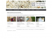 sv-upmeier.de Webseite Vorschau