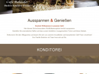 cafe-rohleder.de Webseite Vorschau