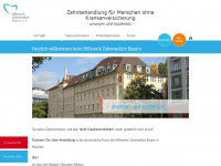 hilfswerk-zahnmedizin-bayern.de Webseite Vorschau