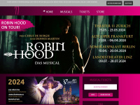 spotlight-musicals.de Webseite Vorschau