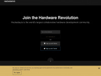 hackaday.io Webseite Vorschau