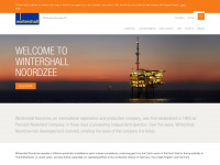 wintershall-noordzee.nl Webseite Vorschau