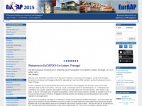 eucap2015.org Webseite Vorschau