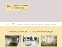 fliesen-poletti.de Webseite Vorschau