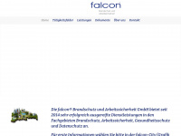 falcon-gmbh-brandschutz.de Webseite Vorschau