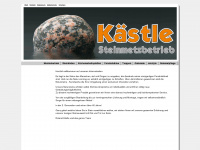 kaestle-steinmetz.de Webseite Vorschau