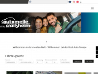 koch-autogruppe.de Webseite Vorschau