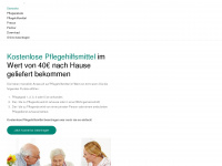 deutschlands-pflegepaket.de Webseite Vorschau